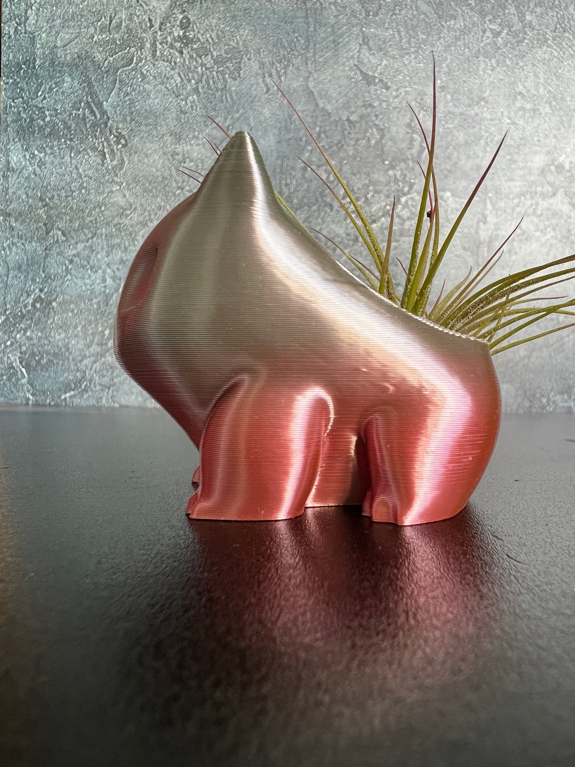 Bulbasaur Bloom Planter + air plant