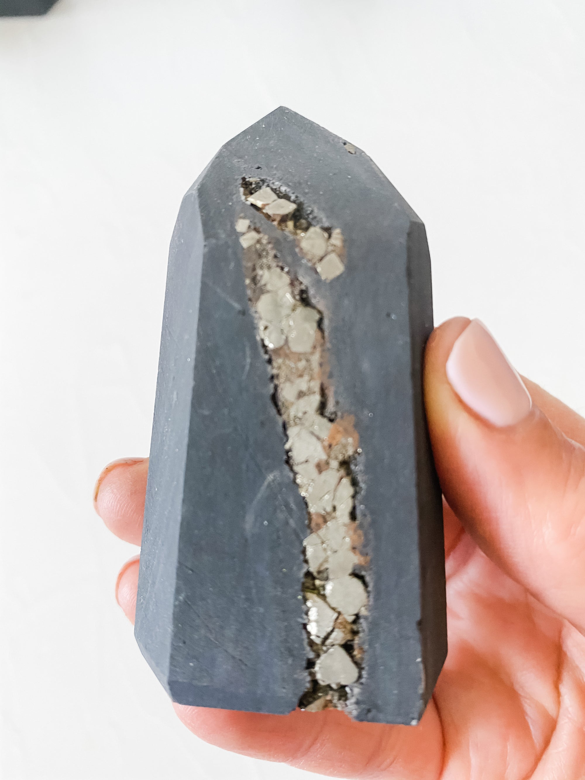 Black Basalt + Coco Pyrite Towers