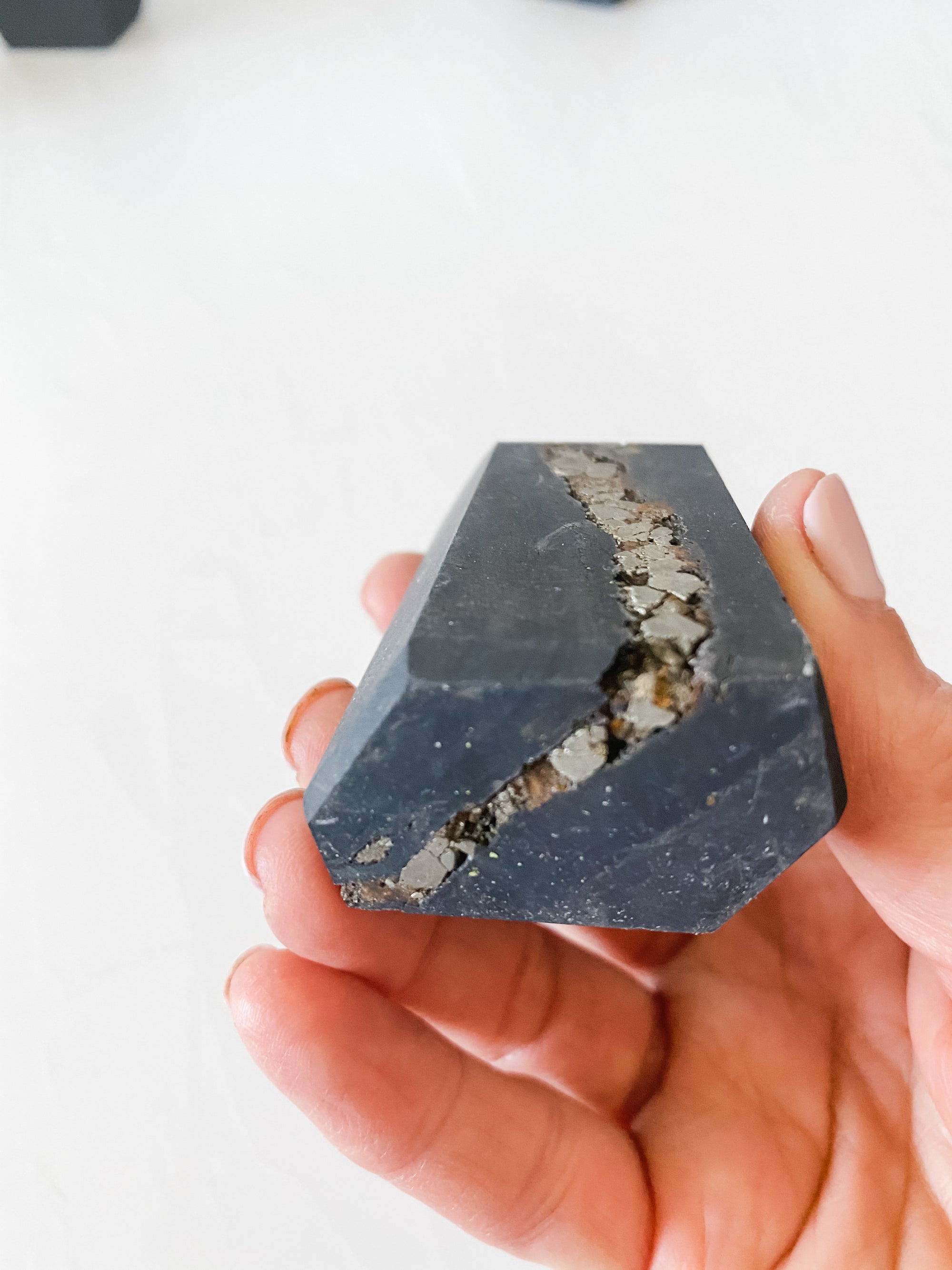 Black Basalt + Coco Pyrite Towers