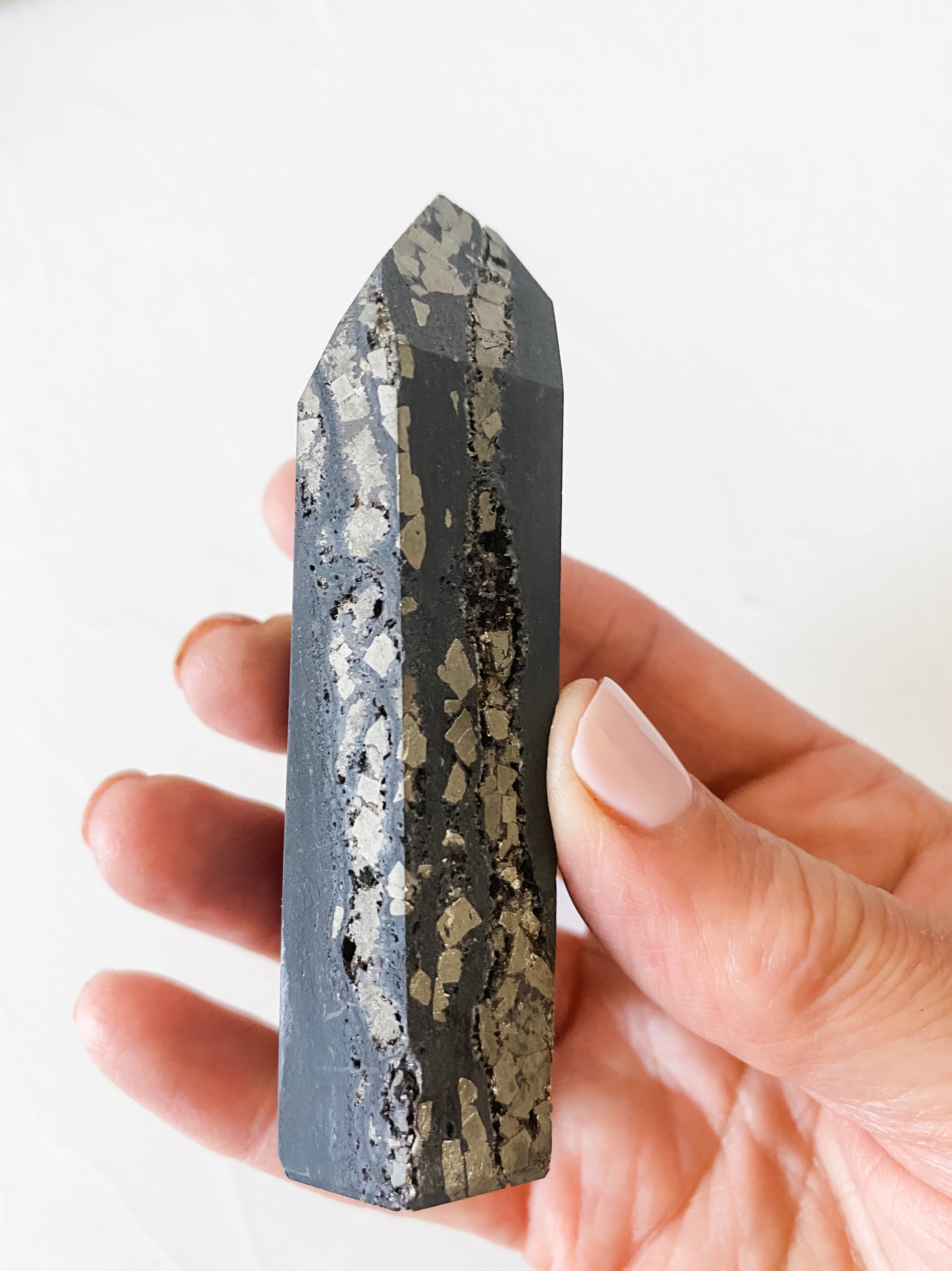 Black Basalt + Coco Pyrite Towers