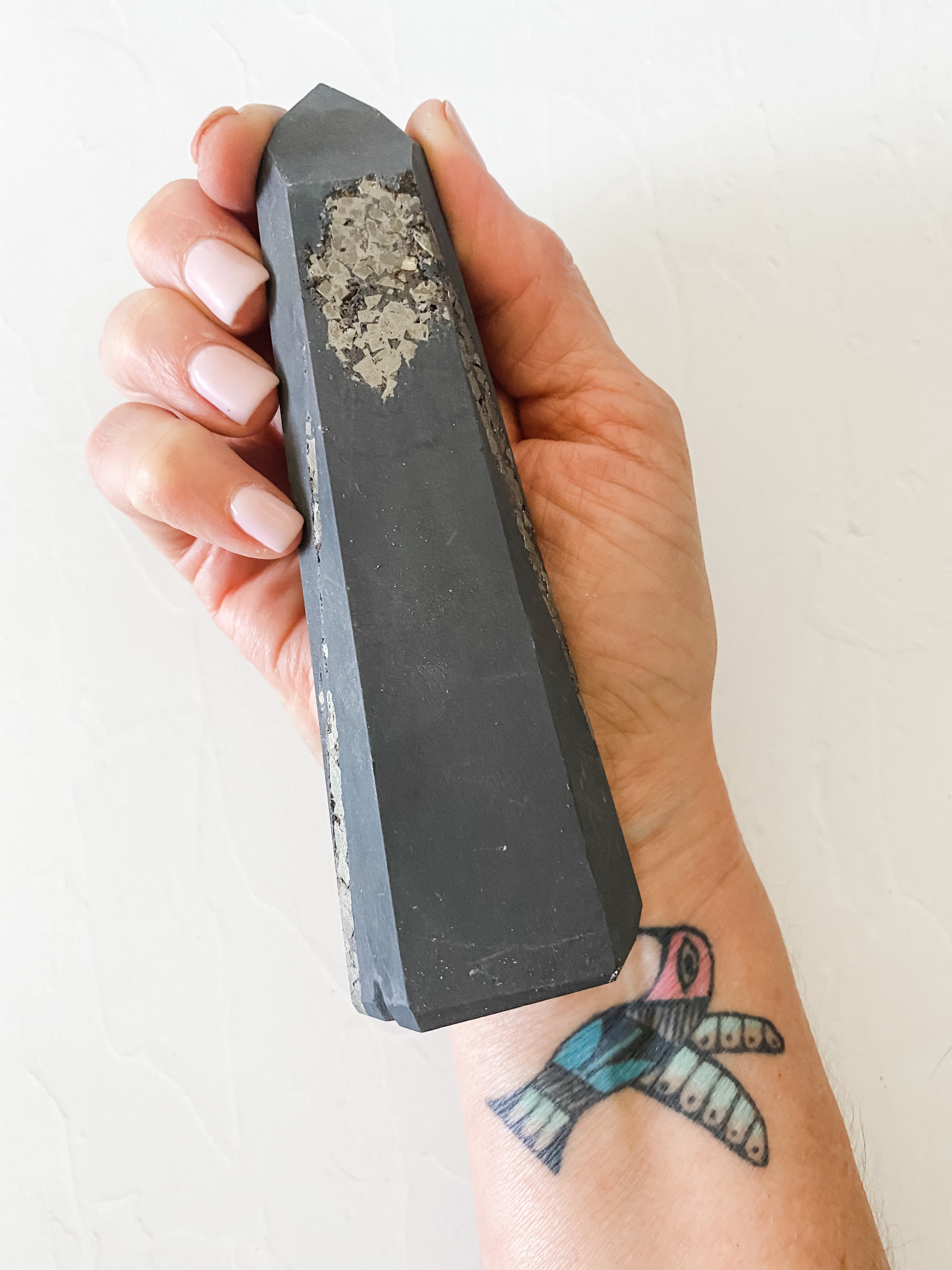 Black Basalt + Coco Pyrite Towers