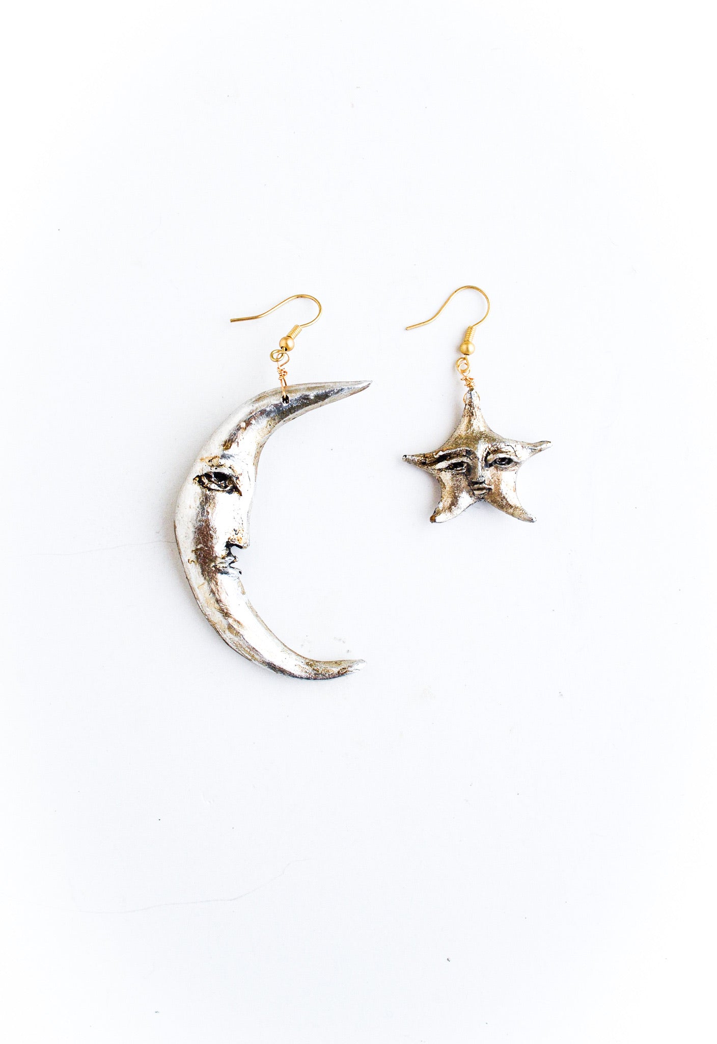 Emerging Moon + Lucky Star Collaboration Earrings